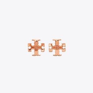 NWT Tory Burch KIRA STUD EARRING RoseGold